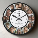 Recherche de créations horloges Noir blanc