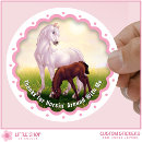 Recherche de chevaux blancs autocollants Pour enfants