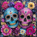 Recherche de calaveras carreaux Jour des morts