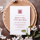 Recherche de rouge mariage invitations Chinois