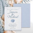 Recherche de plage de coquillages invitations Mariés