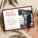 Recherche de vintage save the dates Simple