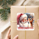 Recherche de père noël autocollants Pour enfants