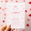 Recherche de valentine 13x18 invitations Dessiné à la main