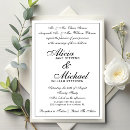 Recherche de traditionnel formel invitations Écriture calligraphique