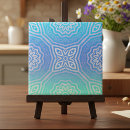 Recherche de bleu turquoise carreaux Géométrique