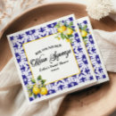 Recherche de motif citrons serviettes Mariés