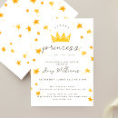 Recherche de de princesse baby shower invitations Étoiles