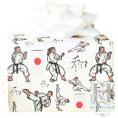 Recherche de karaté papier cadeau Kung fu
