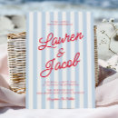 Recherche de rayures rouges et blanches invitations Pour eux