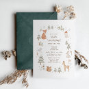 Recherche de animaux invitations Animaux de la forêt