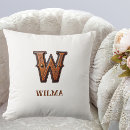 Recherche de w initial coussins Toute personne