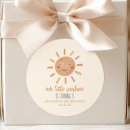 Recherche de soleil orange autocollants Pour enfants