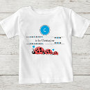 Recherche de coccinelles bébé tshirts Nom