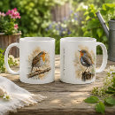 Recherche de rouge gorge tasses Oiseaux