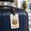 Recherche de golden retriever bagages étiquettes Voyage