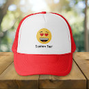 Recherche de souriant de visage casquettes Émoticône
