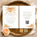 Recherche de ruban orange invitations Fête de bébé d'automne