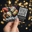 Recherche de sushi japonais cartes visite Asiatique