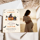 Recherche de halloween baby shower invitations Moderne