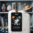 Recherche de astronautes bagages étiquettes Mignon