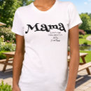 Recherche de nouvelle mère tshirts Amusant moderne gras
