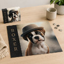 Recherche de chien puzzles Typographie