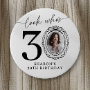 Recherche de 30 ans badges Noir et blanc