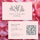 Recherche de délicat cartes visite Floral