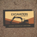 Recherche de de terrassement cartes visite Entrepreneur
