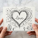 Recherche de traces cartes postales Romantique