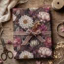 Recherche de dahlias papier cadeau Papier d'emballage floral