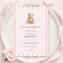 Recherche de ourson baby shower invitations Pour elle
