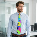 Recherche de motif floral psychédélique cravates Pour tous