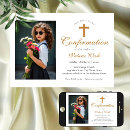 Recherche de cérémonie chrétienne invitations Minimaliste