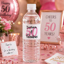 Recherche de bouteilles eau étiquettes Anniversaire