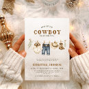 Recherche de petit cowboy invitations Pour enfants