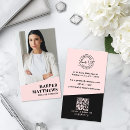 Recherche de rose pâle cartes visite Pour elle