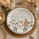 Recherche de cerf assiettes Baby shower