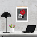 Recherche de gerbera rouge posters Fleurs