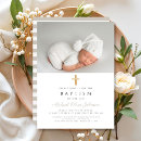 Recherche de beige baptême invitations Neutre