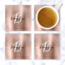Recherche de style dessous de verres Pour elle