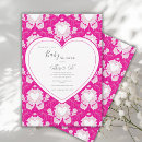 Recherche de fuscia invitations Floral