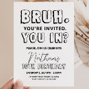Recherche de bruh invitations Adolescent
