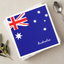 Recherche de drapeau australien serviettes Patriotique
