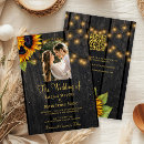 Recherche de tournesols mariage invitations Invités