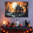 Recherche de halloween toiles Maison hantée