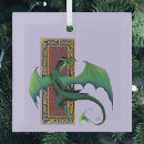 Recherche de dragons ornements Dragon vert