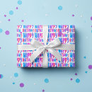 Recherche de anniversaire coloré papier cadeau Tendance