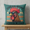 Recherche de poulet coq coussins Vintage